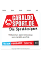Mobile Screenshot of caraldo-sport.de